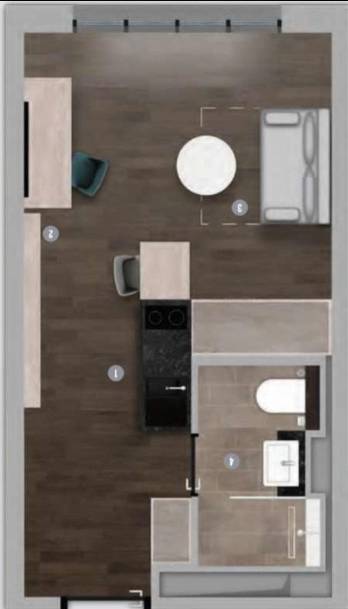 Studio Apartment Ueber Den Wolken Berlim Exterior foto